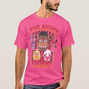 Vijf nachten bij Freddy's Pizzeria Multi-Character T-shirt