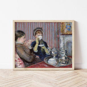 Vijf O'Clock Tea   Mary Cassatt Poster