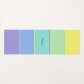 Vijf Palet 2-Zijden Ontwerp Yoga Mat (Voorkant (horizontaal))
