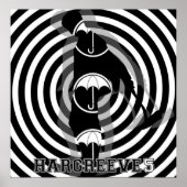 Vijf parapluacademie poster (Voorkant)