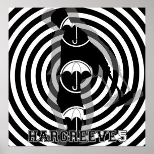 Vijf parapluacademie poster