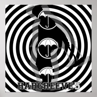 Vijf parapluacademie poster