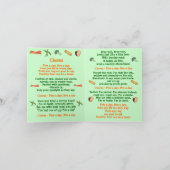 Vijf per dag - Groenten notitie grootte Steekproef Kaart (Binnen)