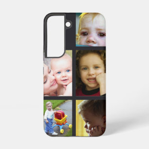 Vijf persoonlijke foto's personaliseren samsung galaxy hoesje