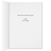 Vijf Photo Afstuderen Collage Congrates Card (Binnen (Rechts))