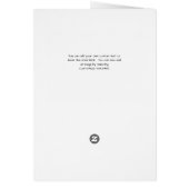 Vijf Photo Afstuderen Collage Red Congrates Card (Achterkant)