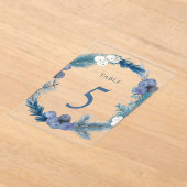 vijf-pit-bord voor winters acryl uitnodigingen (Laagn)