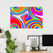 Vijf Posters van de Kleur (Thuiskantoor)