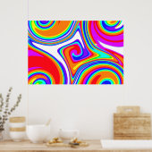 Vijf Posters van de Kleur (Keuken)