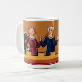 Vijf Princesses Coffee-Mok Koffiemok (Voorkant links)