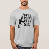Vijf punt Vijf Zes Pistolen T-Shirt (Voorkant)