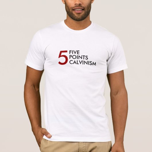 VIJF PUNTEN, CALVINISME, 5 T-SHIRT (Voorkant)