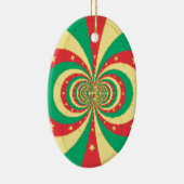 Vijf-puntige ster op de République du Cameroun Keramisch Ornament (Rechts)