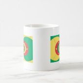 Vijf-puntige ster op de République du Cameroun Koffiemok (Center)