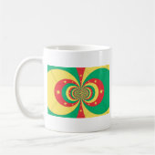 Vijf-puntige ster op de République du Cameroun Koffiemok (Links)