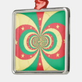 Vijf-puntige ster op de République du Cameroun Metalen Ornament (Links)