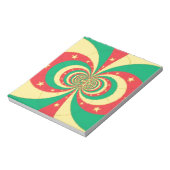 Vijf-puntige ster op de République du Cameroun Notitieblok (Linkerzijde)