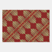 Vijf Ringen De Pentateuch Cut-Out Stencil Motif 2 Inpakpapier Vel (Voorkant)