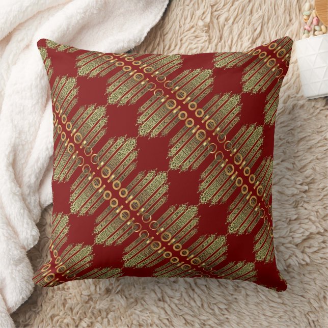 Vijf Ringen De Pentateuch Cut-Out Stencil Motif 2 Kussen (Deken)