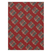 Vijf ringen De Pentateuch Uitgesneden Stencil Moti Tafelkleed (Voorkant)