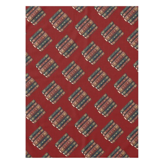 Vijf ringen De Pentateuch Uitgesneden Stencil Moti Tafelkleed (Voorkant)