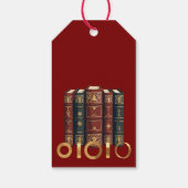 Vijf ringen Het Pentateuch uitgesneden stencil mot Cadeaulabel (Achterkant)