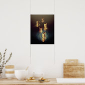 Vijf ringen van de Tutankhamun Poster (Keuken)