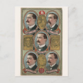 Vijf Ringling Brother's Bust Portretten Briefkaart (Voorkant)