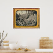 Vijf riviermijnwerkers... (40064) poster (Keuken)