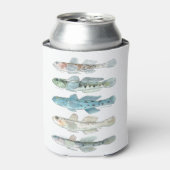 Vijf robijnvissen blikjeskoeler (Blikje Voorkant)