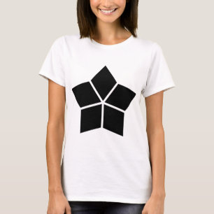 vijf ruiten (tekening in tien delen) t-shirt