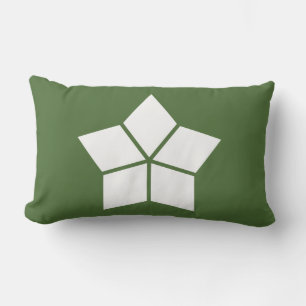 Vijf ruiten (tekening van tien delen) kussen