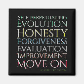 Vijf sleutels die zelf evolutie uitvoeren magneet (Voorkant)