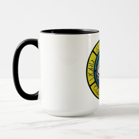 Vijf Solas= Luther's Roos Mok (Links)