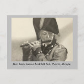 Vijf speler op Battlefield Postcrossing Briefkaart (Voorkant)