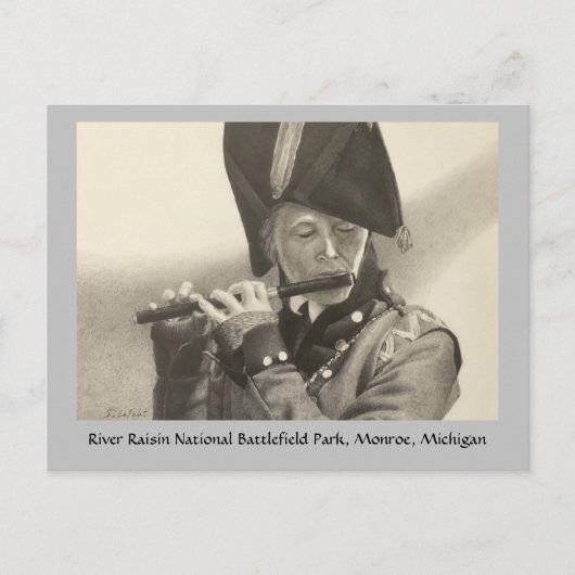 Vijf speler op Battlefield Postcrossing Briefkaart (Voorkant)