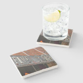 Vijf stappen, vijf stappen Buckhead, vijf stappen Stenen Onderzetter (Zijkant)