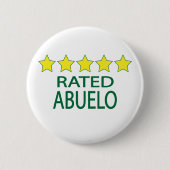 Vijf Star Abuelo Ronde Button 5,7 Cm (Voorkant)