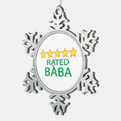 Vijf Star Bàba Tin Sneeuwvlok Ornament (Rechts)