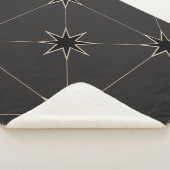 Vijf Star Black en Tan. Sherpa Deken (3/4)