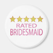 Vijf Star Bridesmaid Magneet (Voorkant)