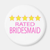 Vijf Star Bridesmaid Magneet (Voorkant)