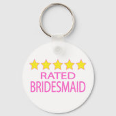 Vijf Star Bridesmaid Sleutelhanger (Voorkant)