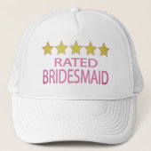 Vijf Star Bridesmaid Trucker Pet (Voorkant)