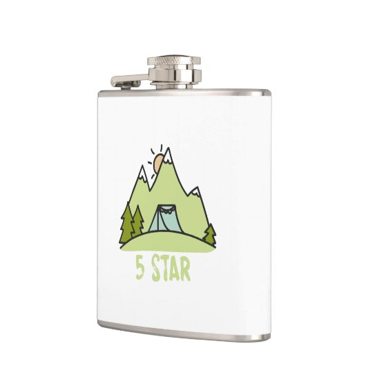 Vijf Star Camping Heupfles (Links)