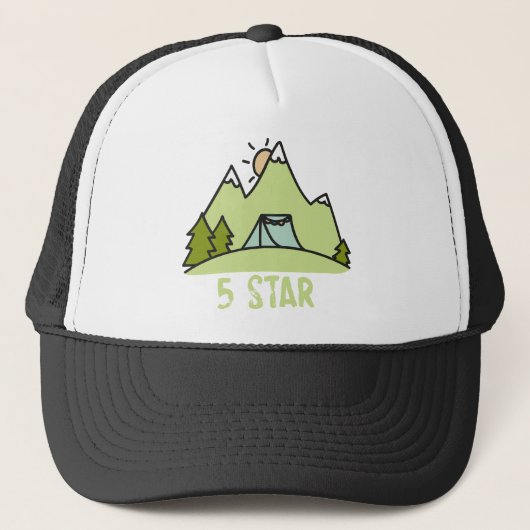 Vijf Star Camping Trucker Pet (Voorkant)