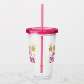 Vijf Star Dog mama Acryl Drinkbeker (Rechts)