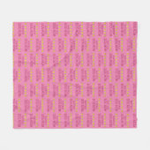 Vijf Star Dog mama Fleece Deken (Voorkant (Horizontaal))