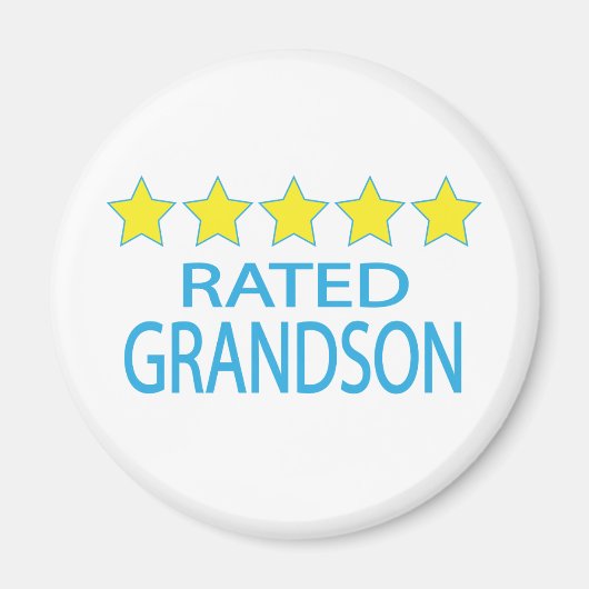 Vijf Star Grandson Magneet (Voorkant)