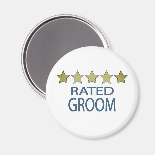 Vijf Star Groom Magneet (Voorkant / Achterkant)